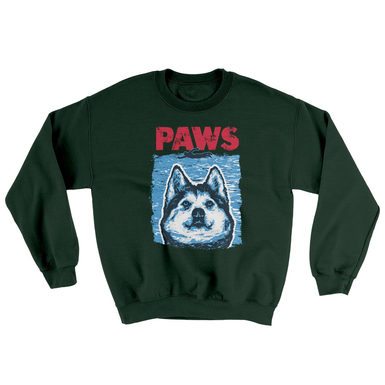 PAWS Dog Ugly Sweater | Funny Shirt from Famous In Real Life