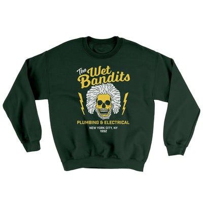 The Wet Bandits Ugly Sweater Forest Green | Funny Shirt from Famous In Real Life
