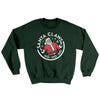 Santa Claws Ugly Sweater Forest Green | Funny Shirt from Famous In Real Life