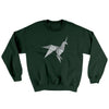 Origami Unicorn Ugly Sweater Forest Green | Funny Shirt from Famous In Real Life