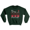 Hell Forecast Ugly Sweater Forest Green | Funny Shirt from Famous In Real Life