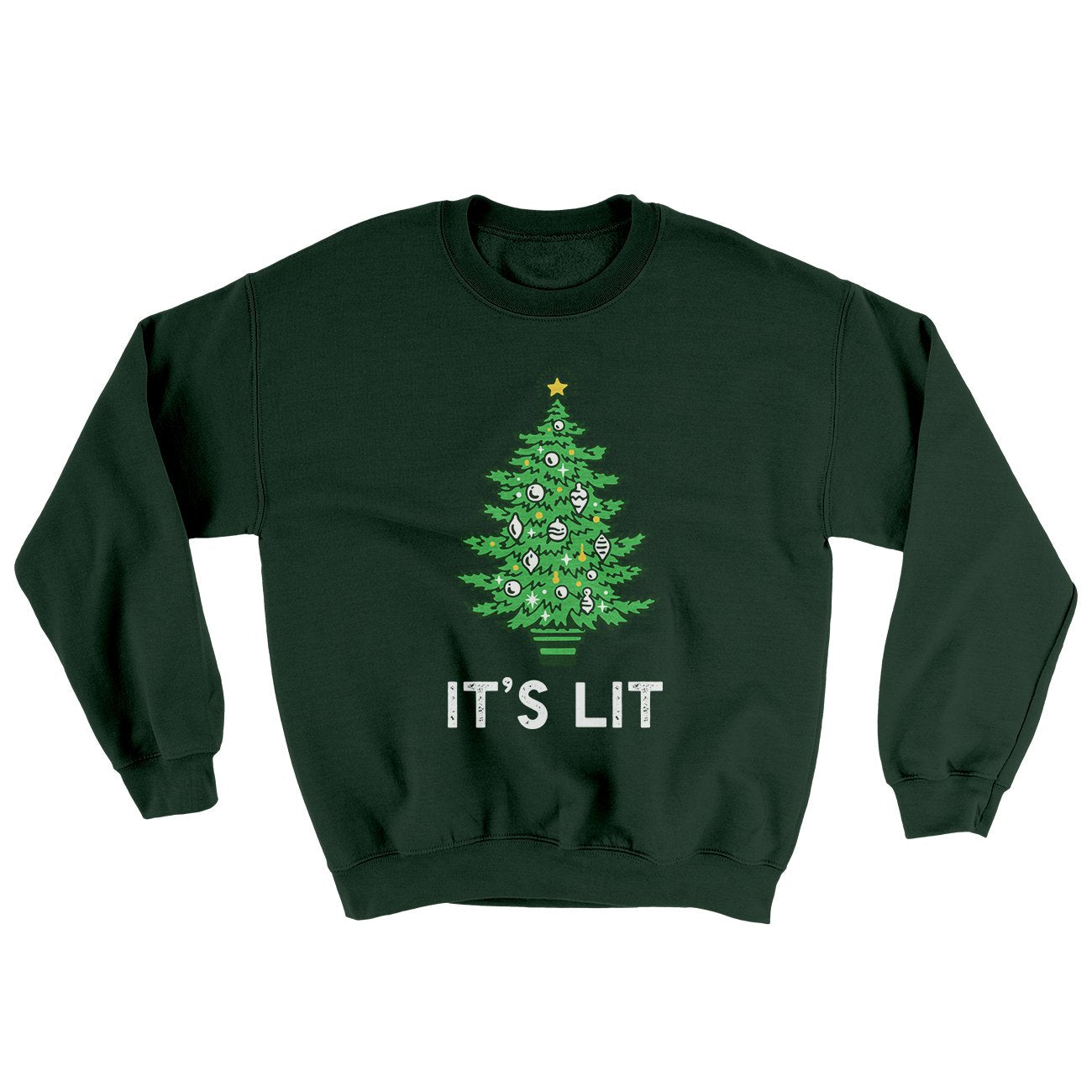 It's Lit Men/Unisex Ugly Sweater | Funny Shirt from Famous In Real Life