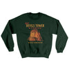 Visit Devils Tower Ugly Sweater Forest Green | Funny Shirt from Famous In Real Life