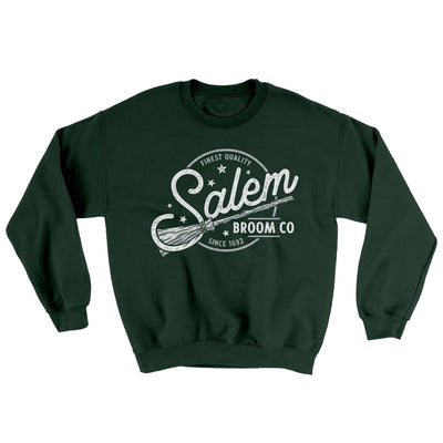 Salem Broom Company Ugly Sweater Black | Funny Shirt from Famous In Real Life