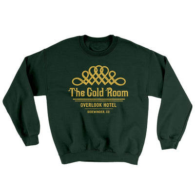 The Gold Room Ugly Sweater Forest Green | Funny Shirt from Famous In Real Life