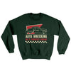 Darnell's Auto Wrecking Ugly Sweater Forest Green | Funny Shirt from Famous In Real Life