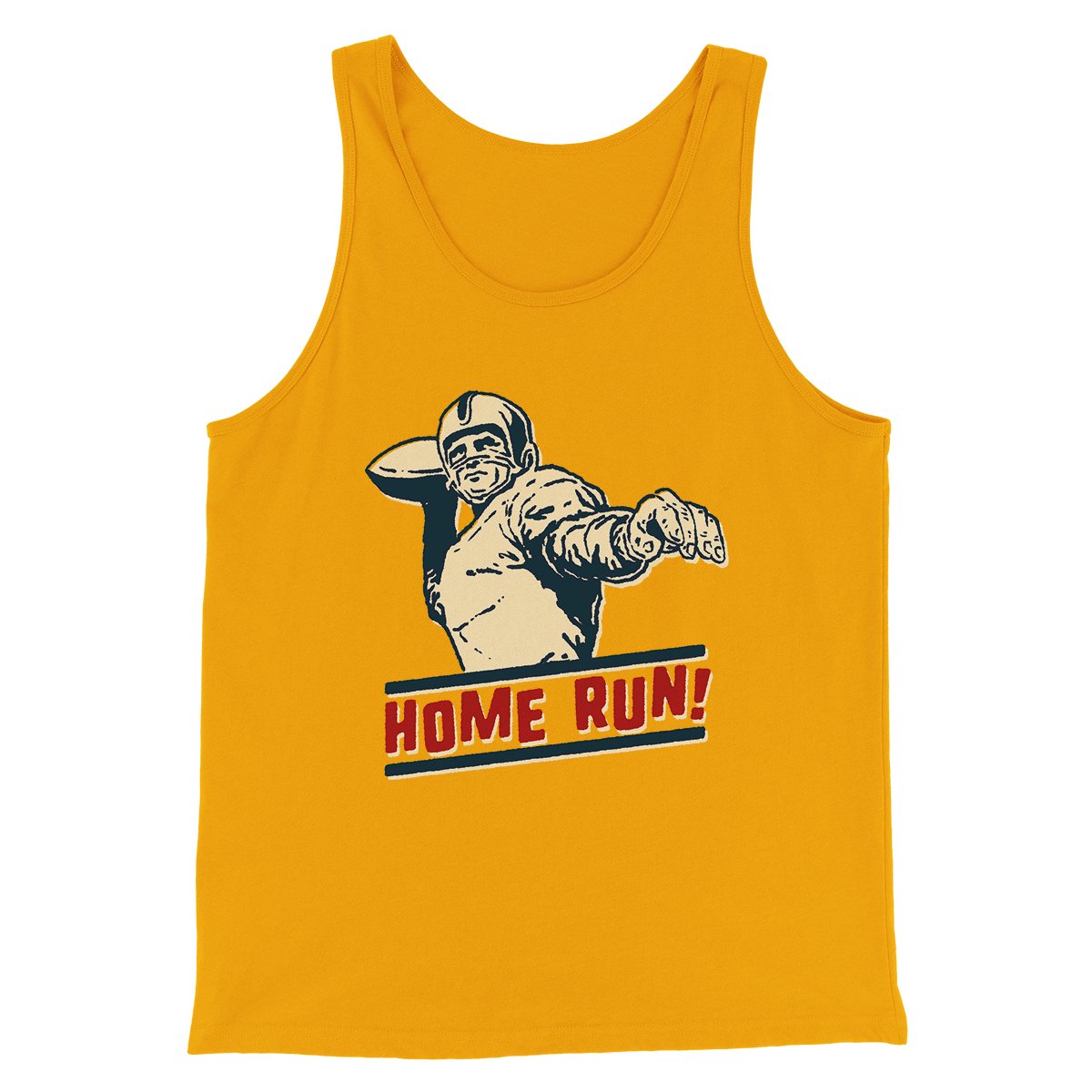 Home Run! Funny Men/Unisex Tank Top | Funny Shirt from Famous In Real Life