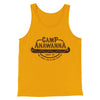 Camp Anawanna Men/Unisex Tank Top Gold | Funny Shirt from Famous In Real Life
