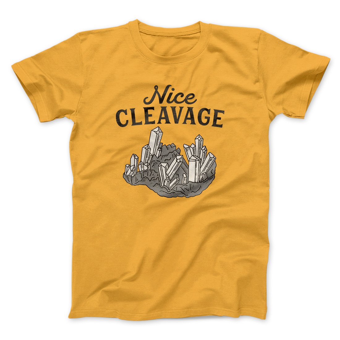 Nice Cleavage Men/Unisex T-Shirt | Funny Shirt from Famous In Real Life