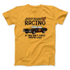 Ricky Bobby Racing Funny Movie Men/Unisex T-Shirt Gold | Funny Shirt from Famous In Real Life