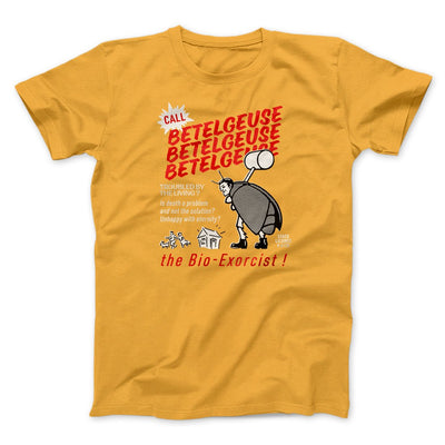 Betelgeuse Funny Movie Men/Unisex T-Shirt Gold | Funny Shirt from Famous In Real Life