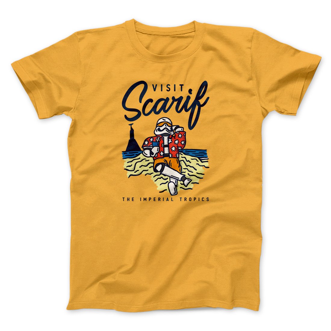 Visit Scarif Funny Movie Men/Unisex T-Shirt | Funny Shirt from Famous In Real Life