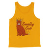 Smelly Cat Men/Unisex Tank Top Gold | Funny Shirt from Famous In Real Life