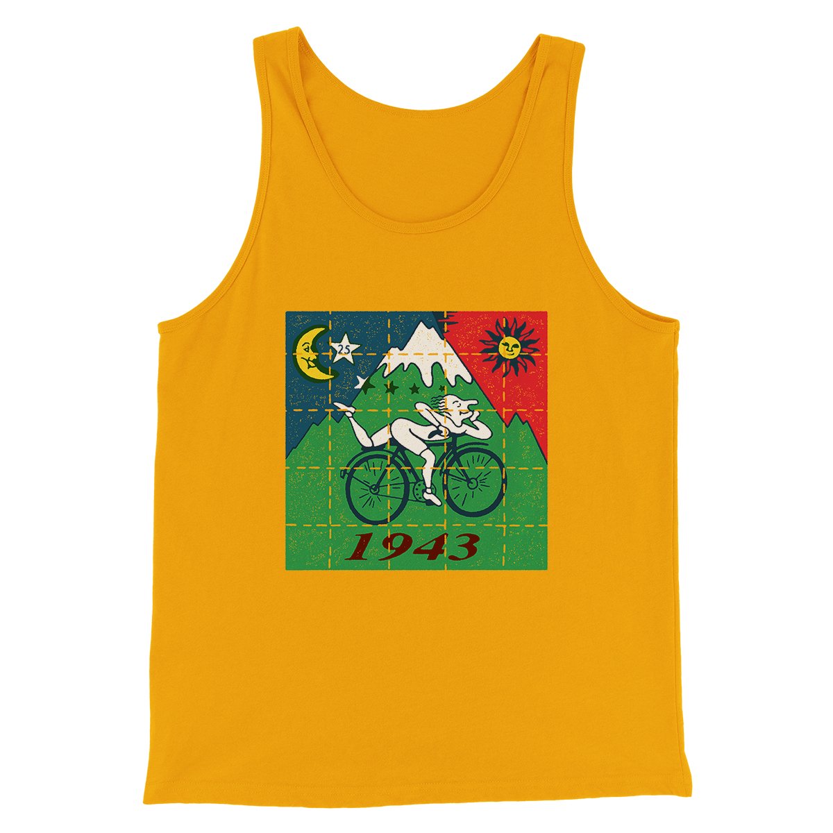 Bicycle Day 1943 Men/Unisex Tank Top | Funny Shirt from Famous In Real Life