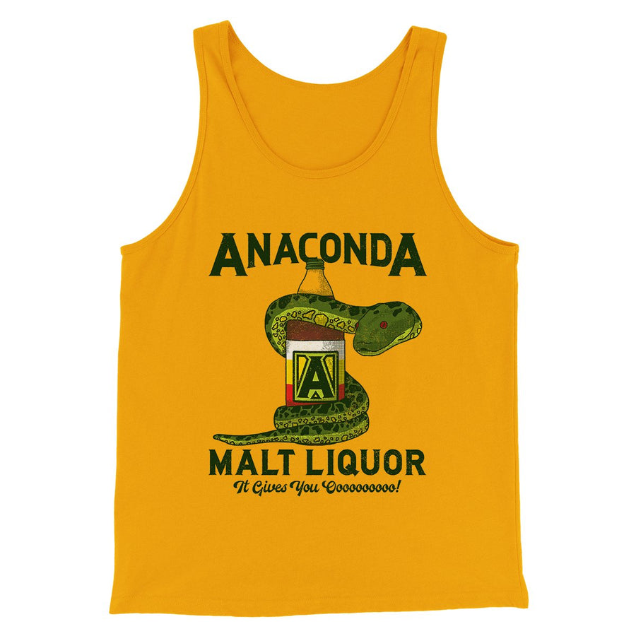 Anaconda Malt Liquor Funny Movie Men/Unisex Tank Top | Funny Shirt from Famous In Real Life