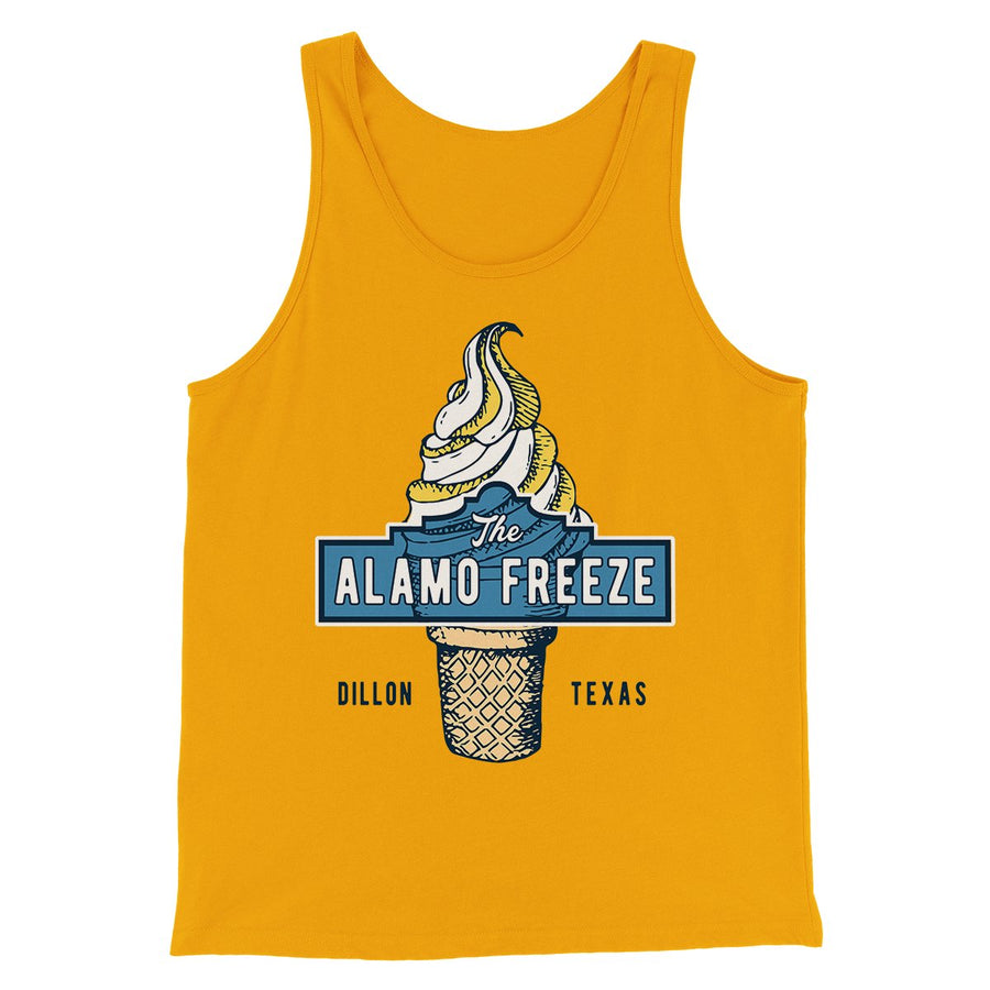The Alamo Freeze Men/Unisex Tank Top | Funny Shirt from Famous In Real Life
