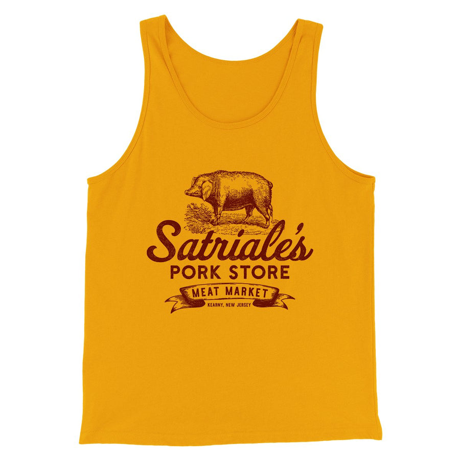 Satriale's Meat Market Men/Unisex Tank Top | Funny Shirt from Famous In Real Life