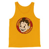 Average Joe's Gymnasium Funny Movie Men/Unisex Tank Top Gold | Funny Shirt from Famous In Real Life