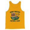 Bobby Boucher Football Camp Funny Movie Men/Unisex Tank Top Gold | Funny Shirt from Famous In Real Life