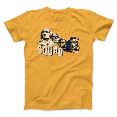 Squad Men/Unisex T-Shirt Gold | Funny Shirt from Famous In Real Life
