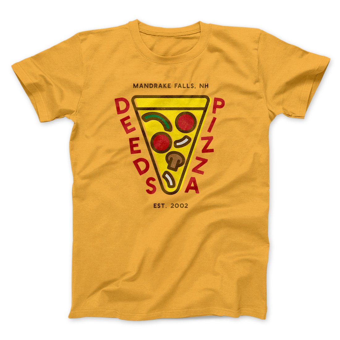 Deeds Pizza Funny Movie Men/Unisex T-Shirt | Funny Shirt from Famous In Real Life