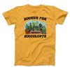 Sucker For Succulents Men/Unisex T-Shirt Gold | Funny Shirt from Famous In Real Life