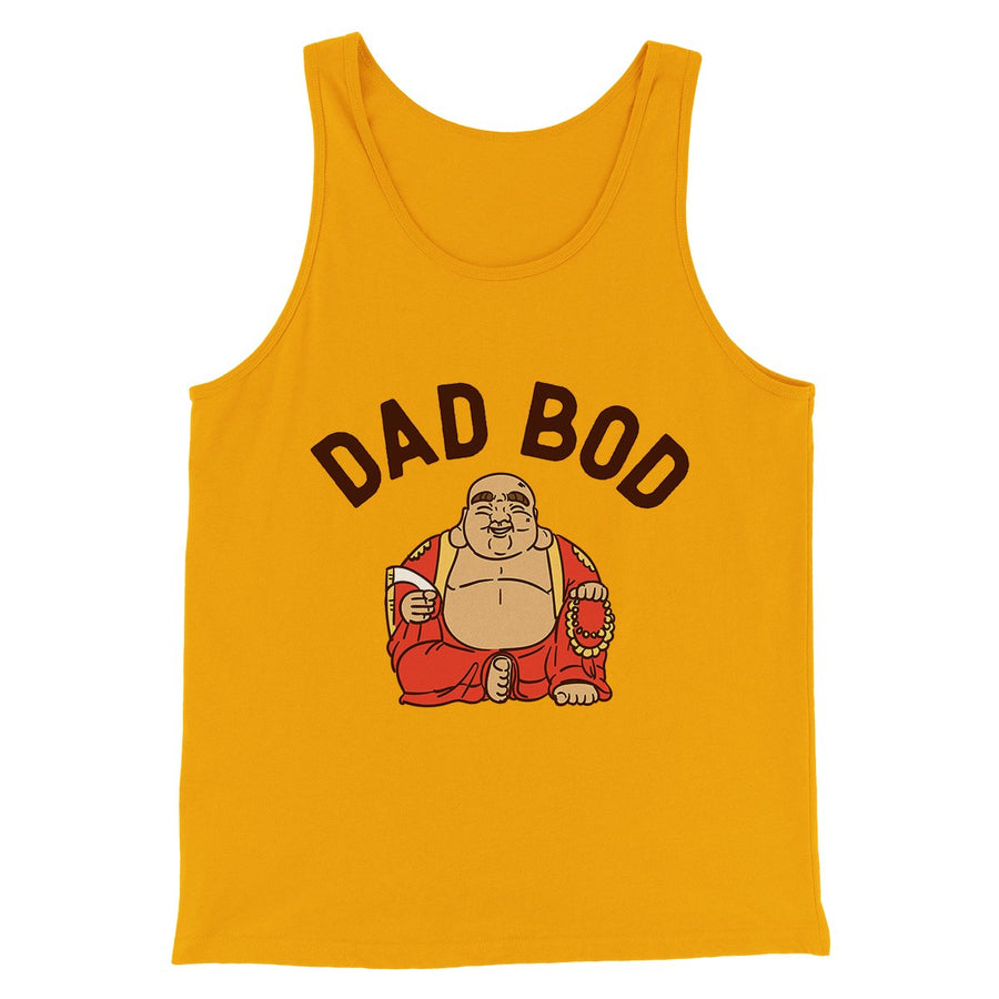 Dad Bod Funny Men/Unisex Tank Top | Funny Shirt from Famous In Real Life