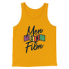 Men on Film Men/Unisex Tank Top Gold | Funny Shirt from Famous In Real Life