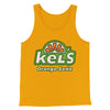Kel's Orange Soda Men/Unisex Tank Top Gold | Funny Shirt from Famous In Real Life