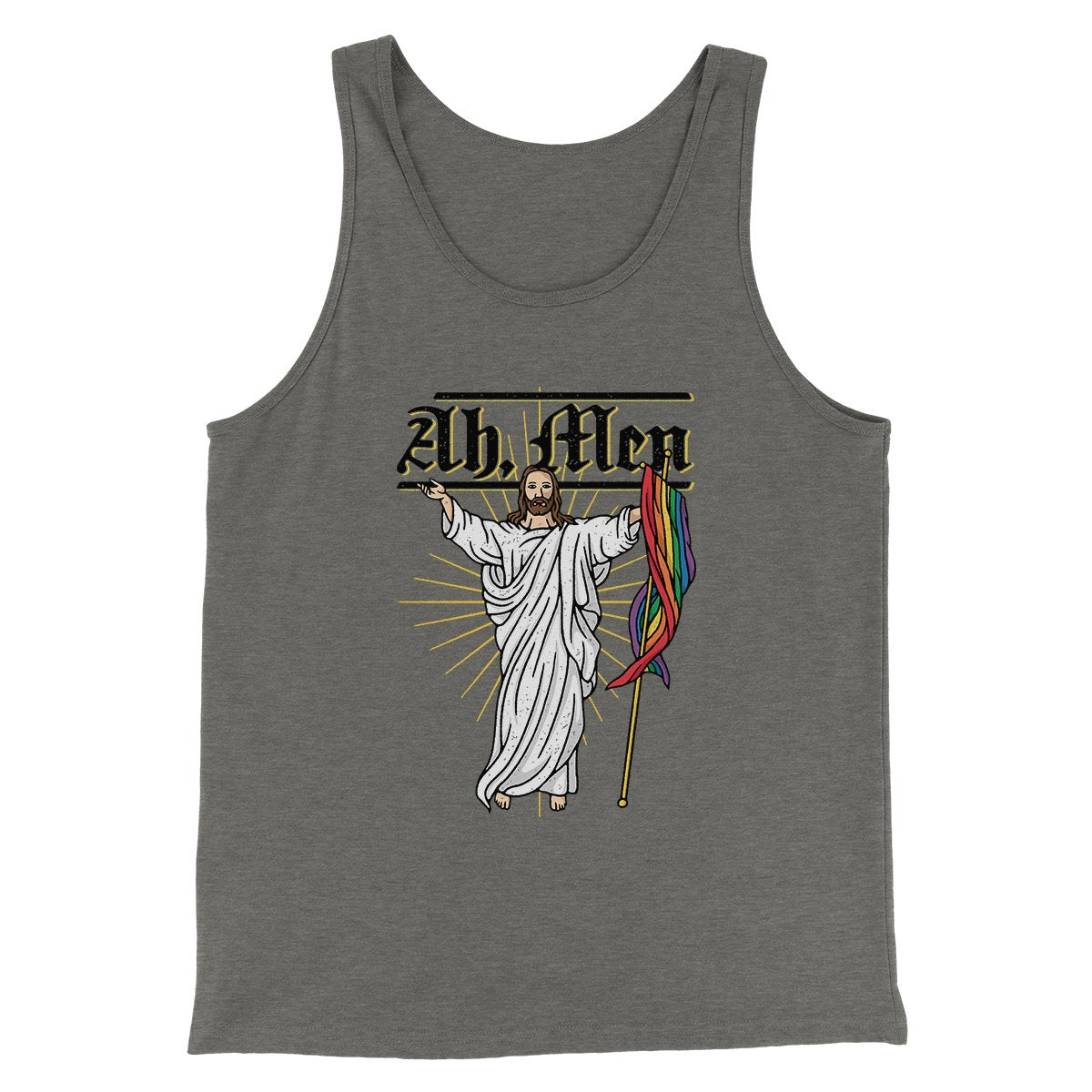 Ah, Men Men/Unisex Tank | Funny Shirt from Famous In Real Life