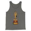 the Dundies Men/Unisex Tank Top Grey TriBlend | Funny Shirt from Famous In Real Life