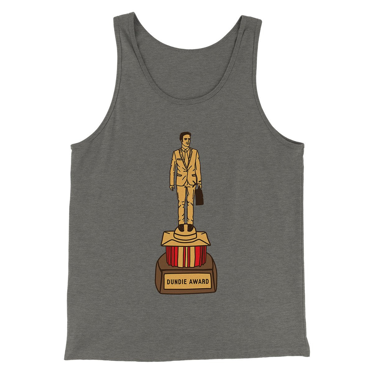 the Dundies Men/Unisex Tank Top | Funny Shirt from Famous In Real Life