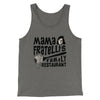 Mama Fratelli's Family Restaurant Men/Unisex Tank Top Grey TriBlend | Funny Shirt from Famous In Real Life