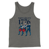 Party Like It's 1776 Men/Unisex Tank Grey TriBlend | Funny Shirt from Famous In Real Life