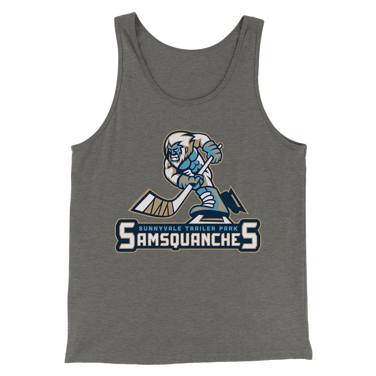 Sunnyvale Samsquanches Men/Unisex Tank Top | Funny Shirt from Famous In Real Life