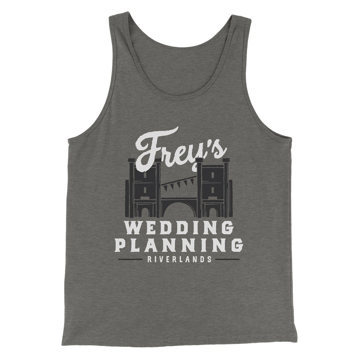 Frey's Wedding Planning Men/Unisex Tank Top | Funny Shirt from Famous In Real Life