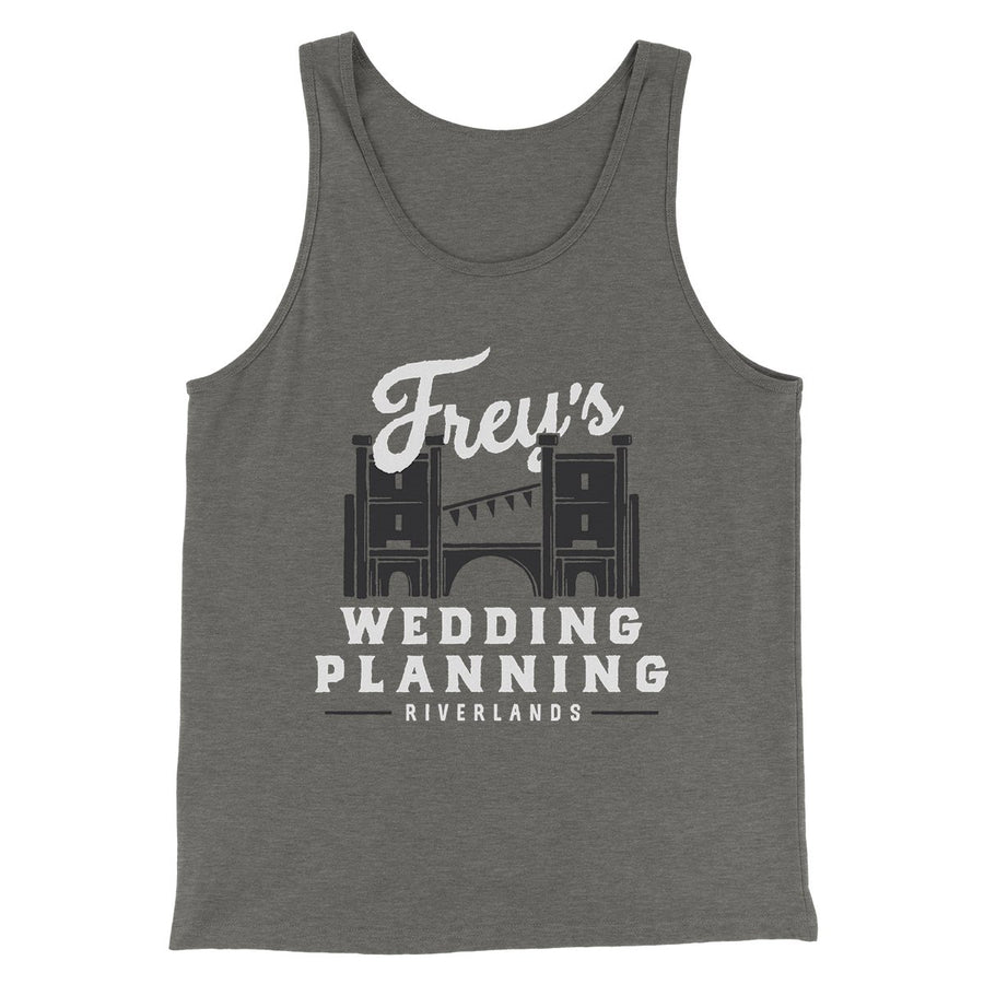 Frey's Wedding Planning Men/Unisex Tank Top | Funny Shirt from Famous In Real Life