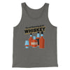 It's Not Hoarding If It's Whiskey Funny Men/Unisex Tank Grey TriBlend | Funny Shirt from Famous In Real Life
