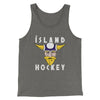 Iceland Hockey Men/Unisex Tank Grey TriBlend | Funny Shirt from Famous In Real Life