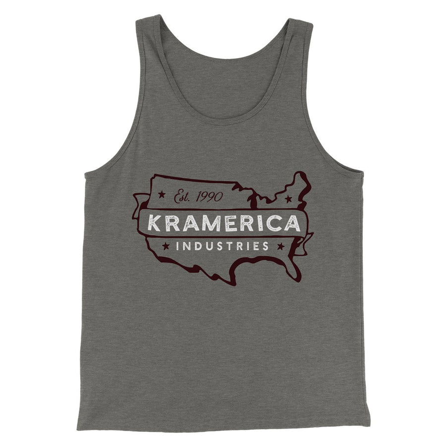 Kramerica Industries Men/Unisex Tank Top | Funny Shirt from Famous In Real Life