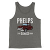 Phelps Garage Funny Movie Men/Unisex Tank Top Grey TriBlend | Funny Shirt from Famous In Real Life