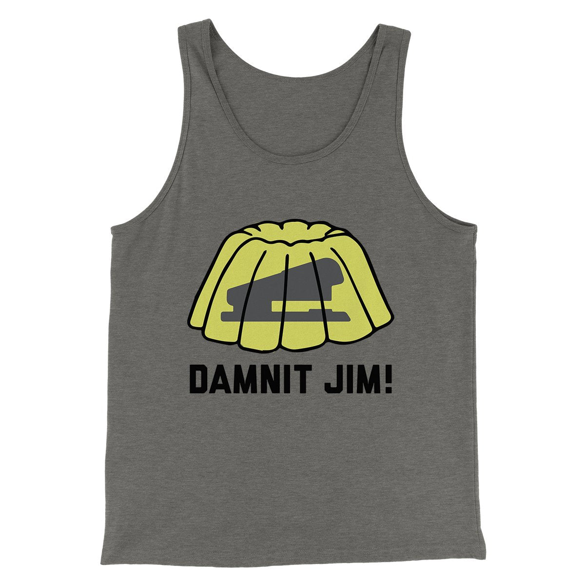 Damnit Jim! Men/Unisex Tank Top | Funny Shirt from Famous In Real Life