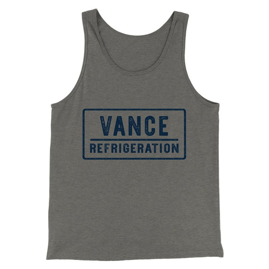 Vance Refrigeration Men/Unisex Tank Top | Funny Shirt from Famous In Real Life