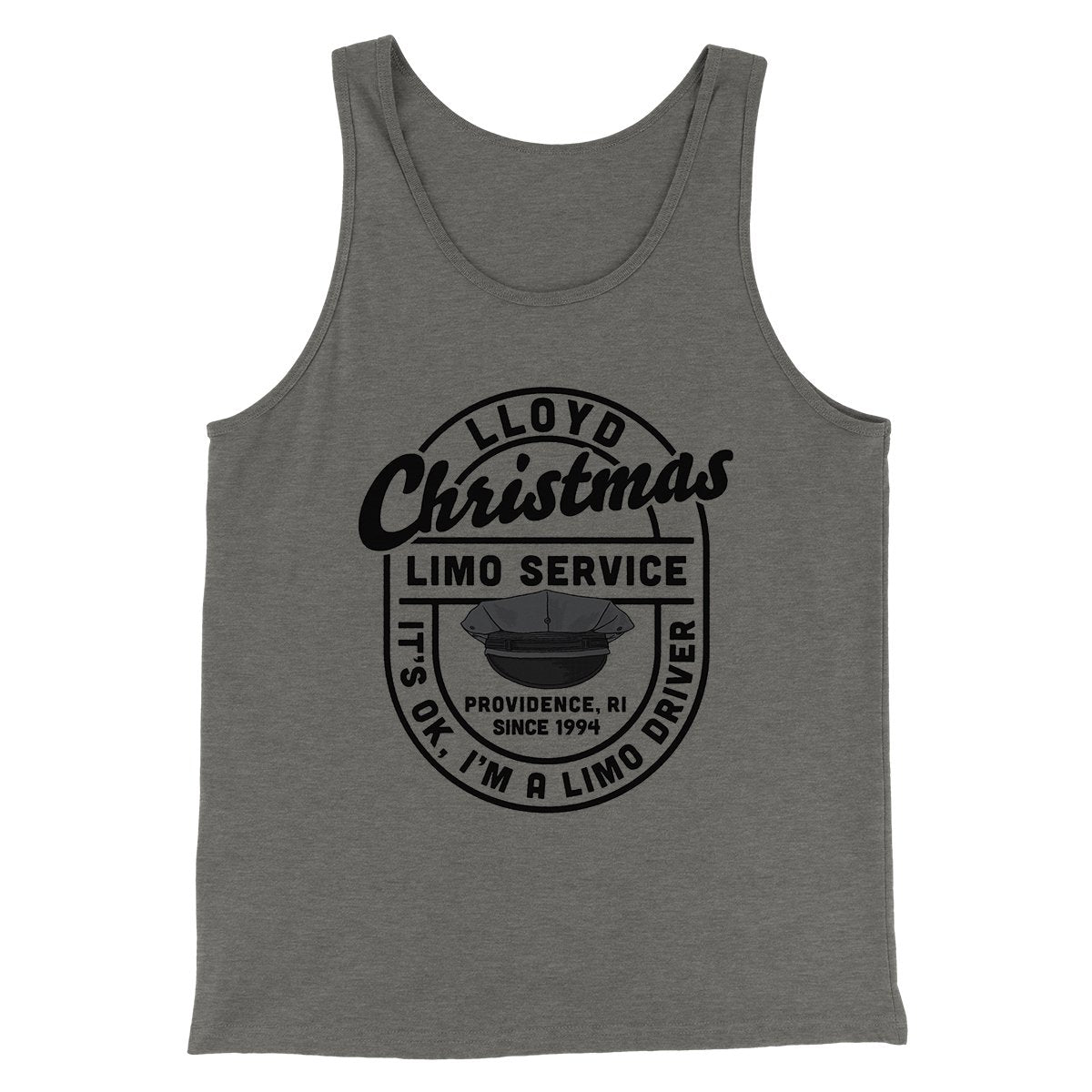 Lloyd Christmas Limo Service Funny Movie Men/Unisex Tank Top | Funny Shirt from Famous In Real Life