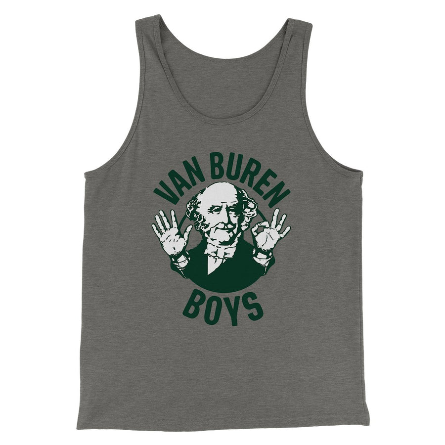 Van Buren Boys Men/Unisex Tank Top | Funny Shirt from Famous In Real Life