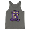 Good Day Sir! Funny Movie Men/Unisex Tank Top Grey TriBlend | Funny Shirt from Famous In Real Life