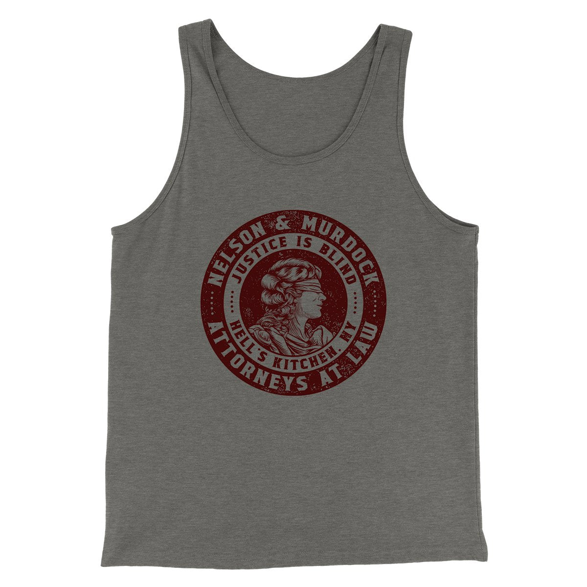 Nelson And Murdock Attorneys At Law Men/Unisex Tank Top | Funny Shirt from Famous In Real Life
