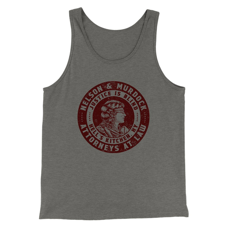 Nelson And Murdock Attorneys At Law Men/Unisex Tank Top | Funny Shirt from Famous In Real Life