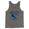 Blue Cat Lodge Funny Movie Men/Unisex Tank Top Grey TriBlend | Funny Shirt from Famous In Real Life