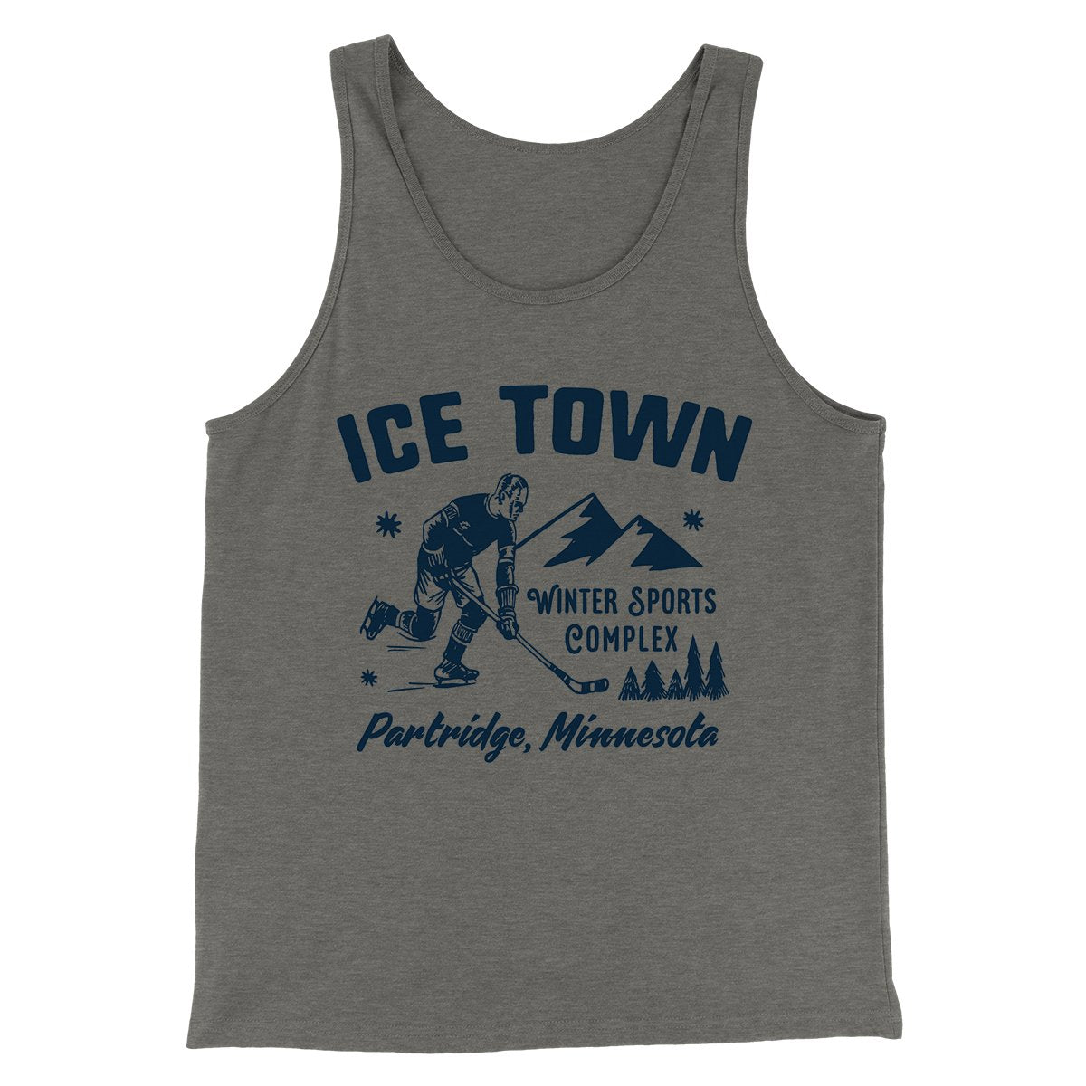 Ice Town Sports Complex Men/Unisex Tank Top | Funny Shirt from Famous In Real Life